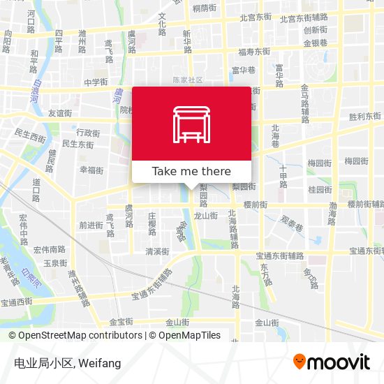 电业局小区 map