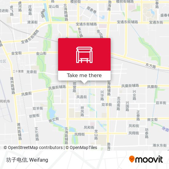 坊子电信 map