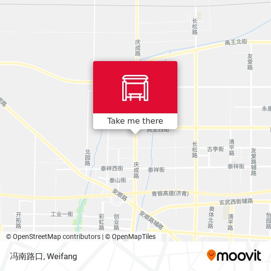 冯南路口 map