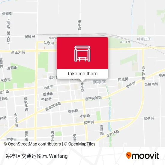 寒亭区交通运输局 map