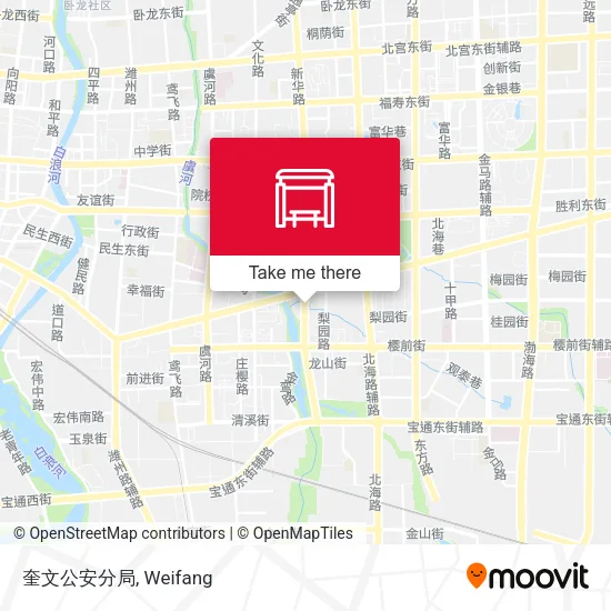 奎文公安分局 map