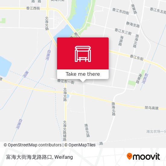 富海大街海龙路路口 map