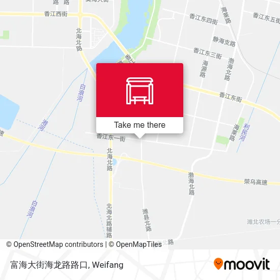 富海大街海龙路路口 map