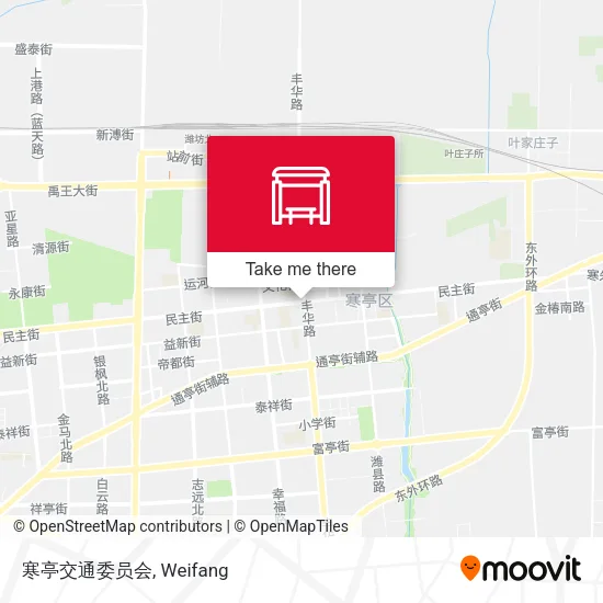 寒亭交通委员会 map