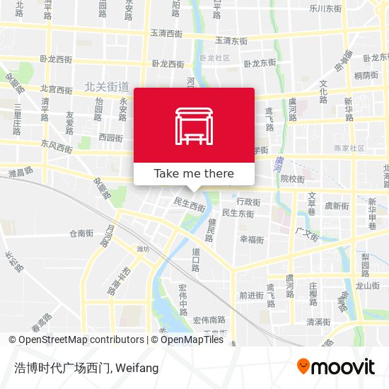 浩博时代广场西门 map
