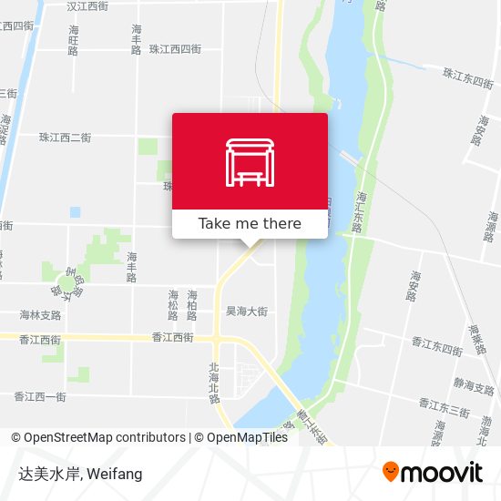 达美水岸 map