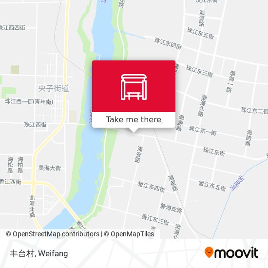 丰台村 map
