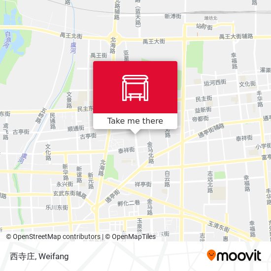 西寺庄 map