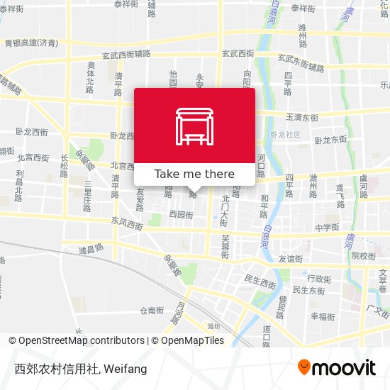 西郊农村信用社 map