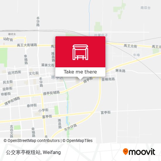 公交寒亭枢纽站 map