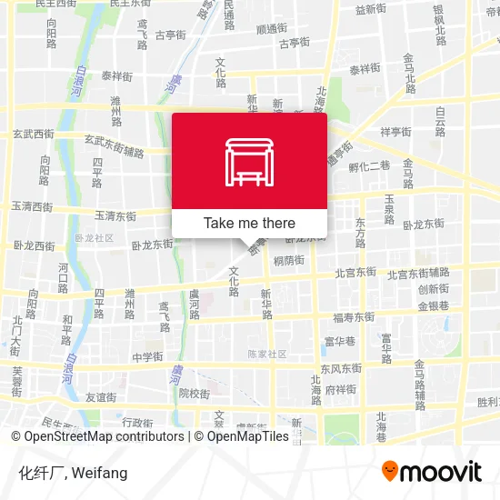 化纤厂 map