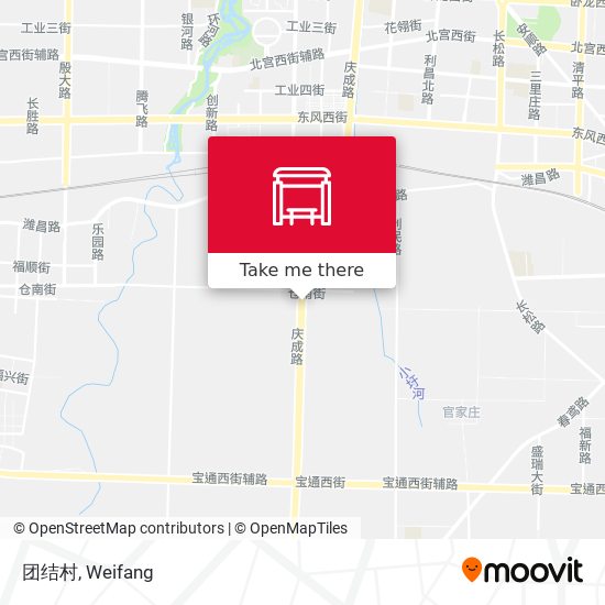 团结村 map