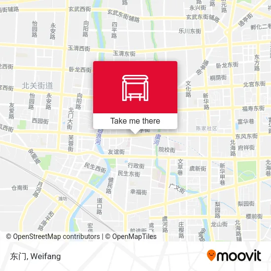 东门 map