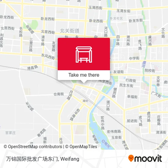 万锦国际批发广场东门 map