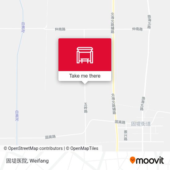 固堤医院 map