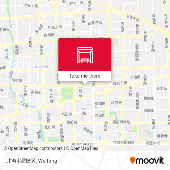 北海花园B区 map