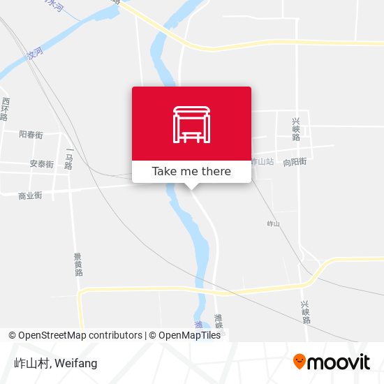 岞山村 map
