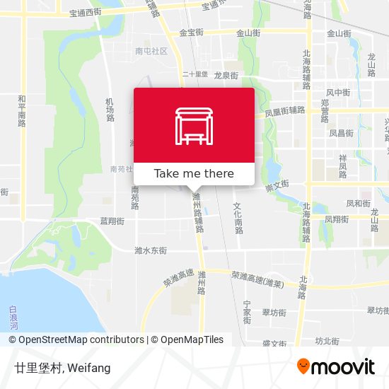 廿里堡村 map