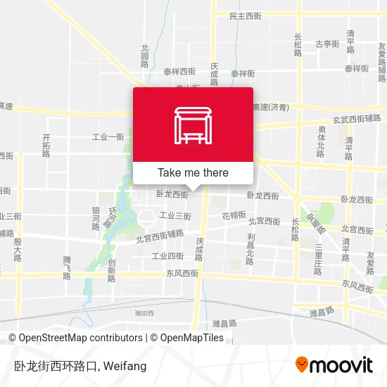 卧龙街西环路口 map