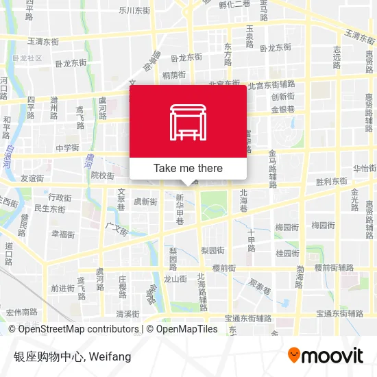 银座购物中心 map