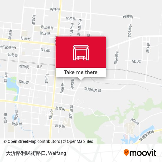 大沂路利民街路口 map