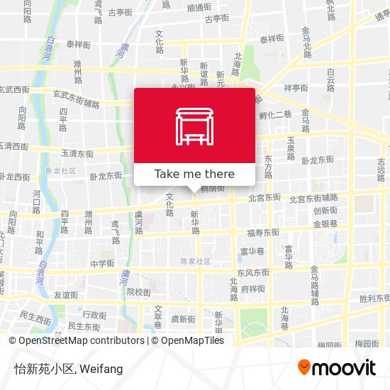 怡新苑小区 map