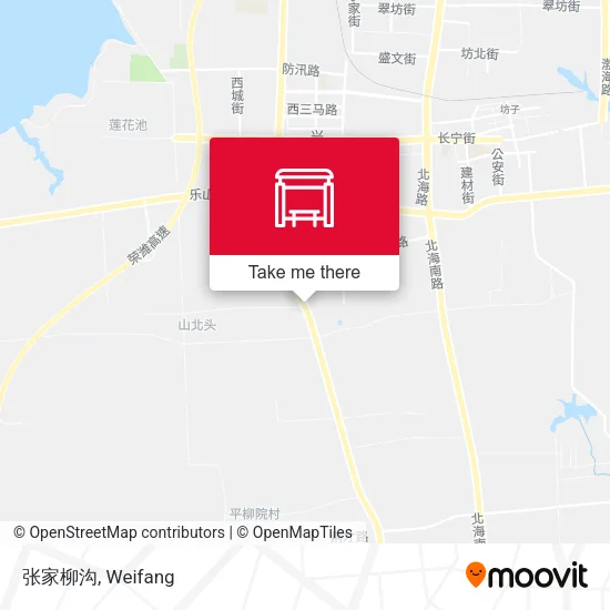 张家柳沟 map