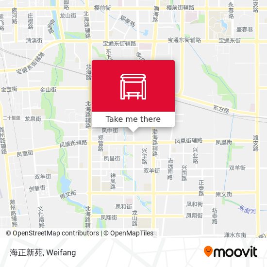 海正新苑 map