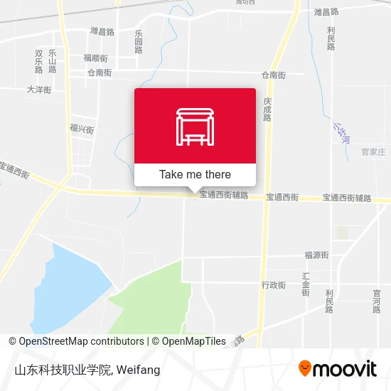 山东科技职业学院 map