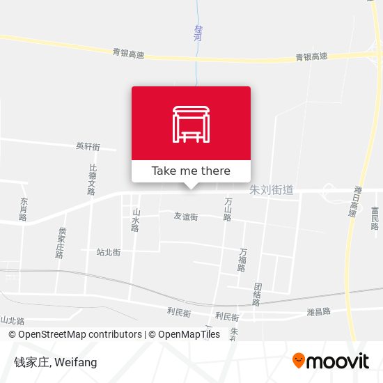 钱家庄 map
