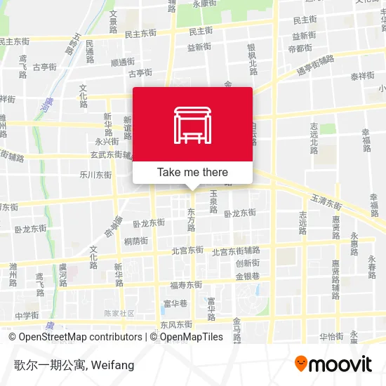 歌尔一期公寓 map