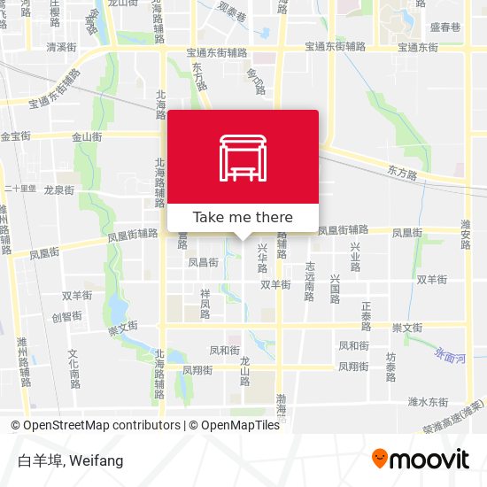 白羊埠 map