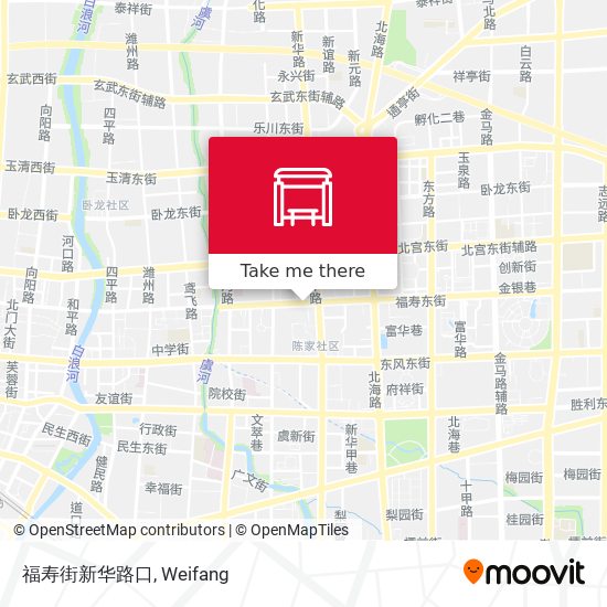 福寿街新华路口 map