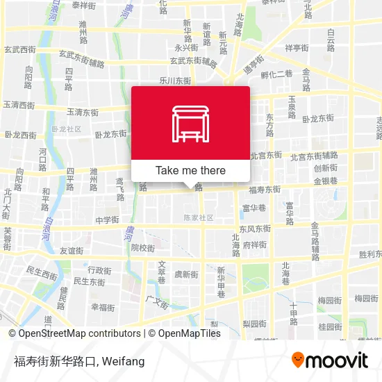 福寿街新华路口 map