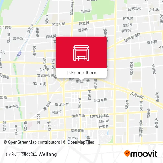 歌尔三期公寓 map