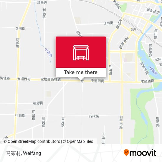 马家村 map