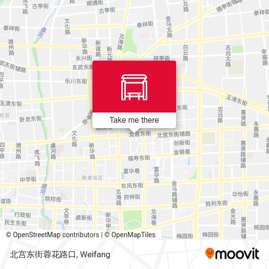 北宫东街蓉花路口 map