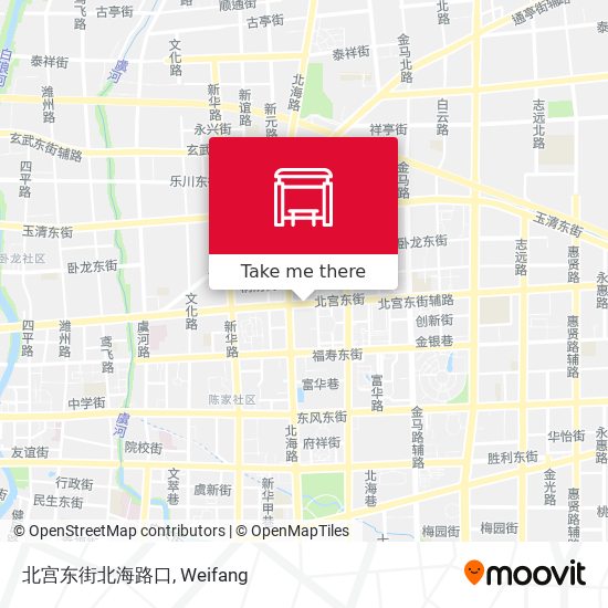 北宫东街北海路口 map