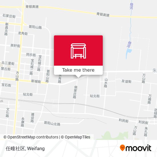 任疃社区 map