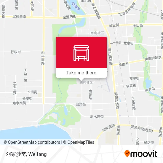 刘家沙窝 map