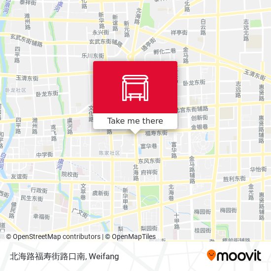 北海路福寿街路口南 map