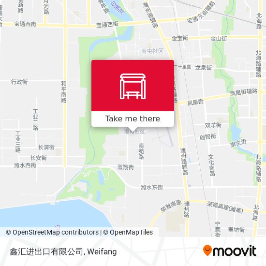 鑫汇进出口有限公司 map