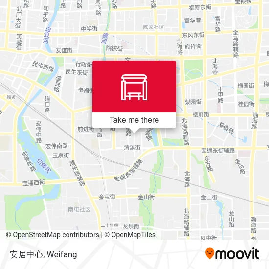 安居中心 map