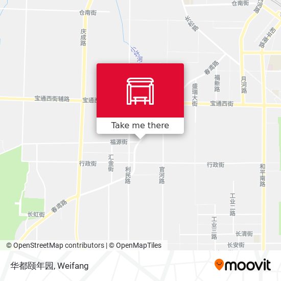 华都颐年园 map