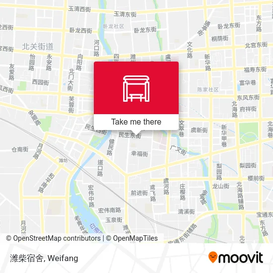 潍柴宿舍 map