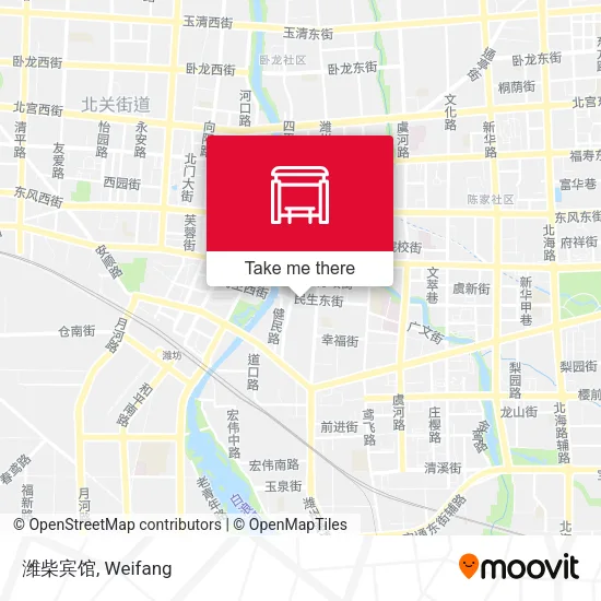 潍柴宾馆 map