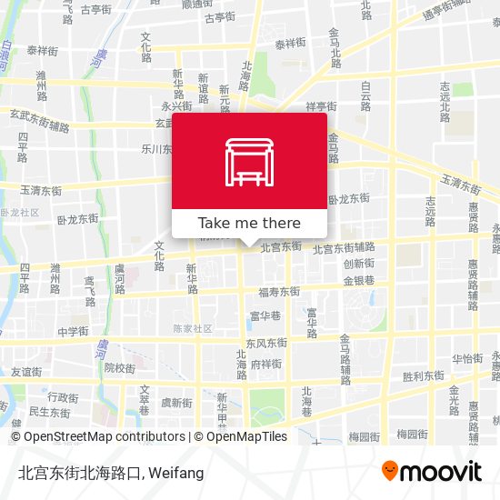 北宫东街北海路口 map