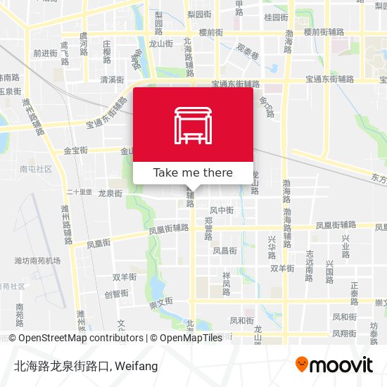 北海路龙泉街路口 map