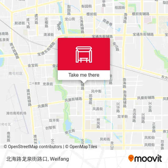 北海路龙泉街路口 map