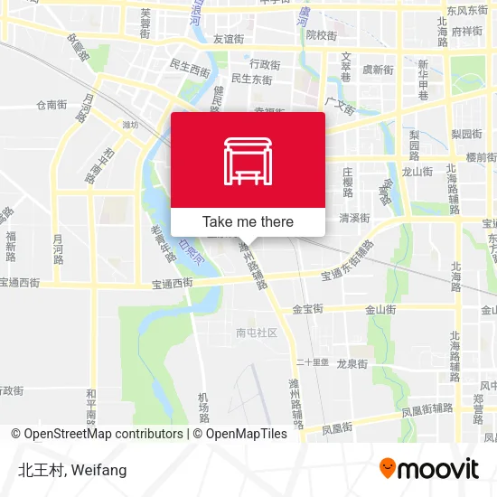 北王村 map